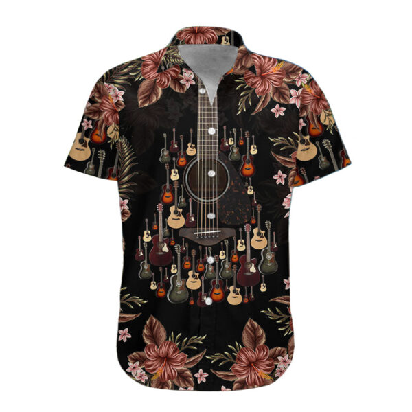 Acoustic Guitar Custom Hawaiian Shirts For Men And Women