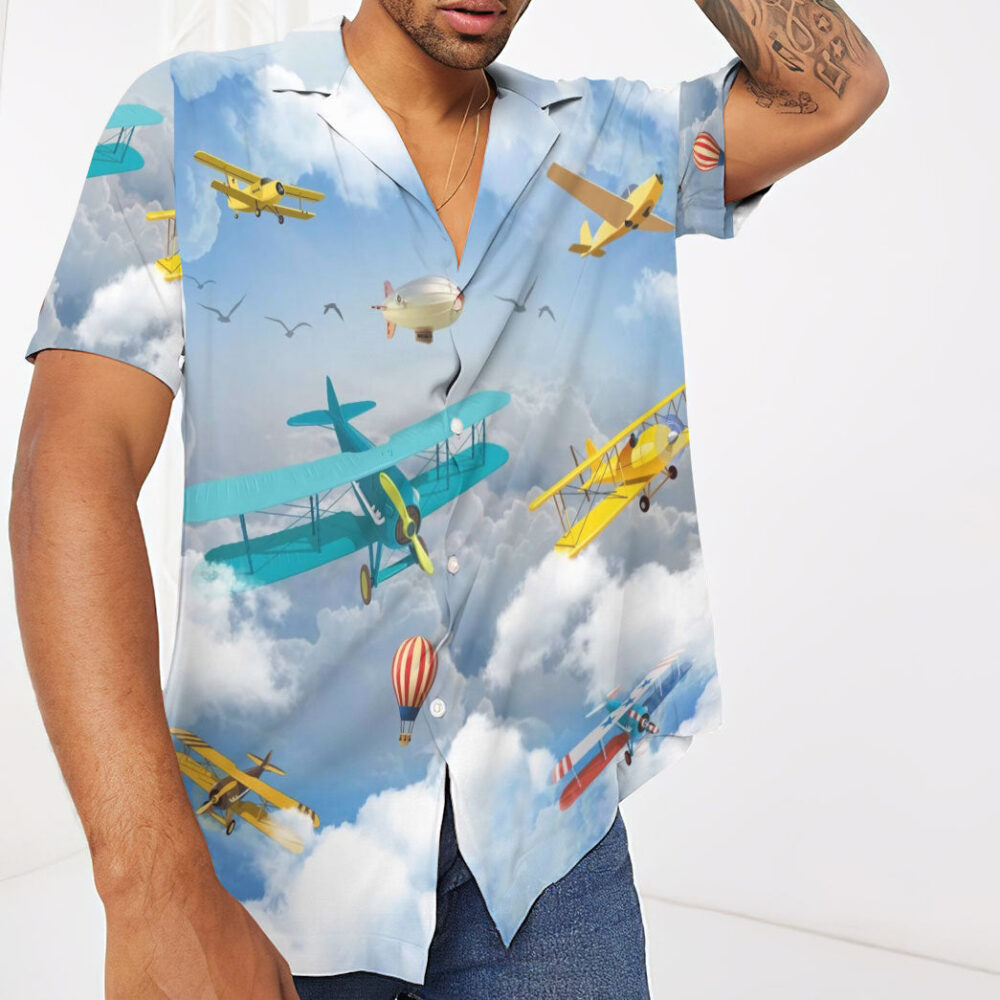 Aerobatic Planes Custom Hawaii Shirt