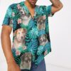 aidi dog summer custom short sleeve shirt ocyyh