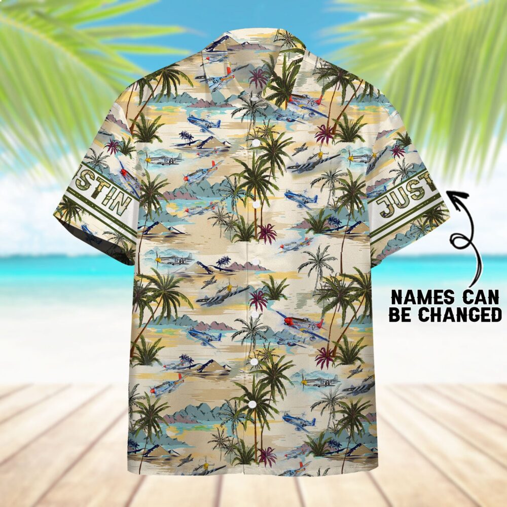 Aircraft Custom Name Hawaii Shirt