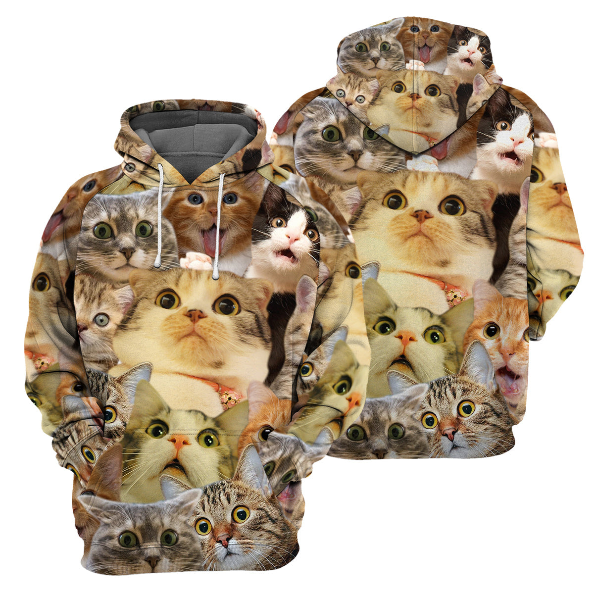 Amazing Cat Unique All Over Print T-Shirt Hoodie Gift Ideas