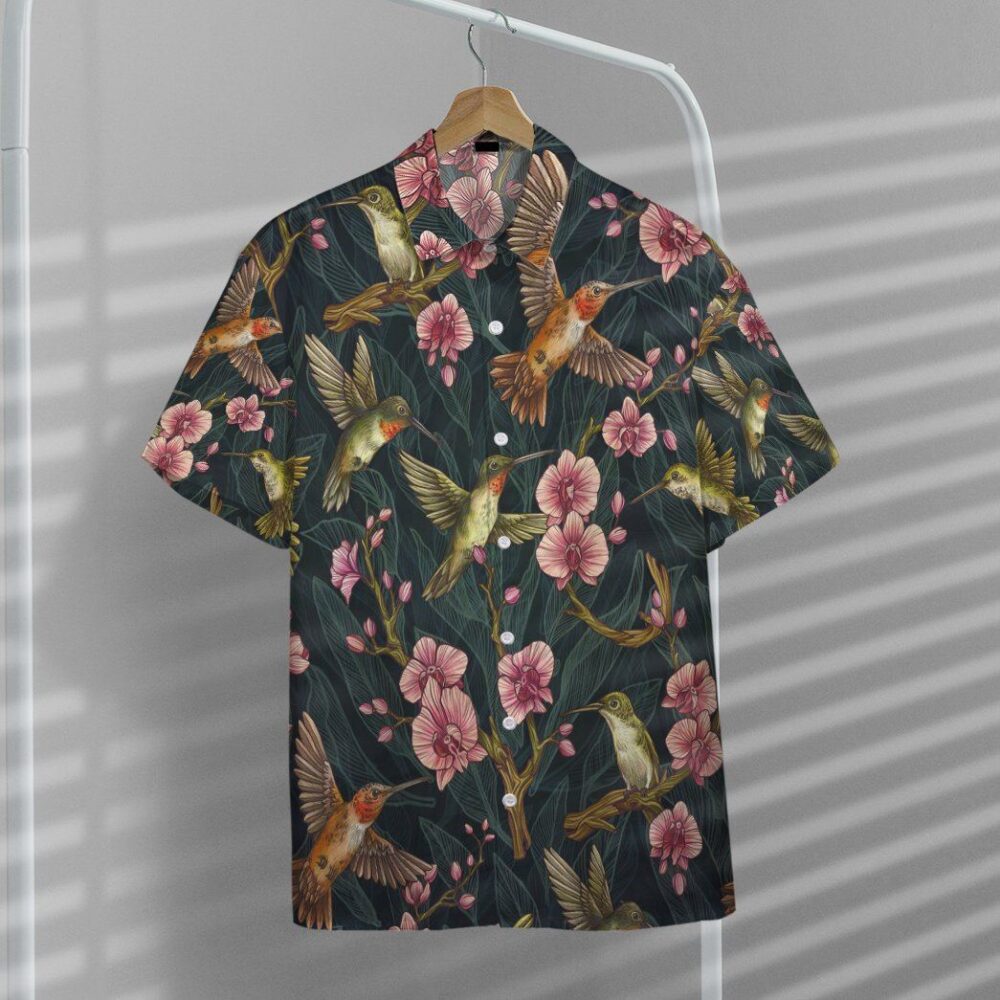 Amazing Hummingbirds Custom Short Sleeve Shirt