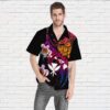 amazing polynesian hawaii frangipani flower custom short sleeve shirt 55wsd