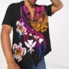 amazing polynesian hawaii frangipani flower custom short sleeve shirt 5iw8h