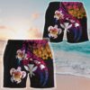 amazing polynesian hawaii frangipani flower custom short sleeve shirt fzmb6