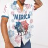 america independence day dinosaurs custom short sleeve shirt 70bqp