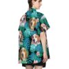 american english coonhound dog summer custom short sleeve shirt 3jmlm