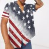 american flag custom short sleeve shirt yfntr