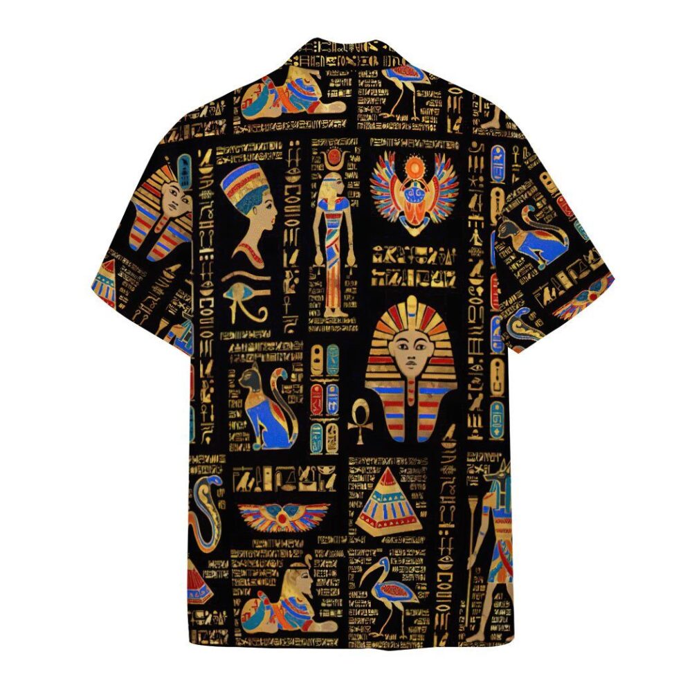Ancient Egyptian Deities Custom Short Sleeves Shirt