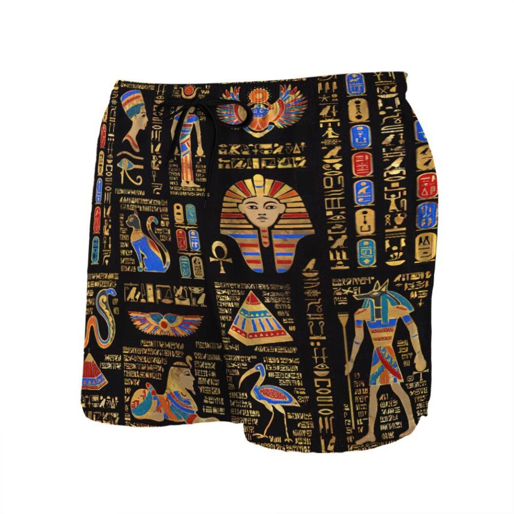 Ancient Egyptian Deities Custom Short Sleeves Shirt