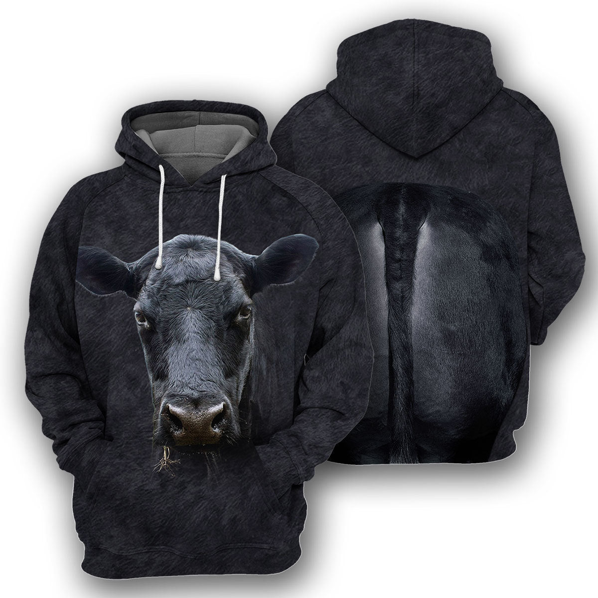 Angus Cattle Unique All Over Print T-Shirt Hoodie Gift Ideas