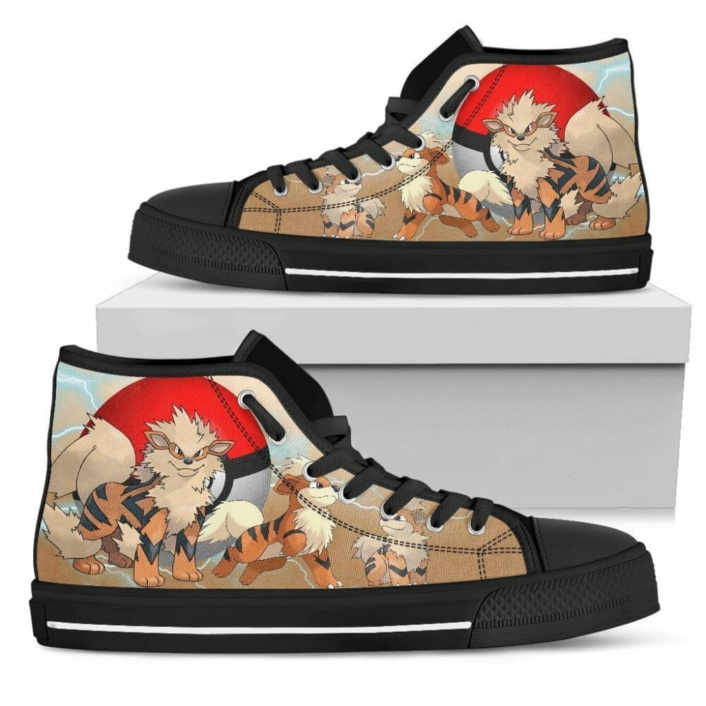Arcanine Sneakers High Top Shoes