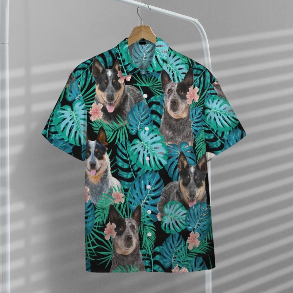 Australian Cattle Dog Summer Custom Short Sleeve Shirt