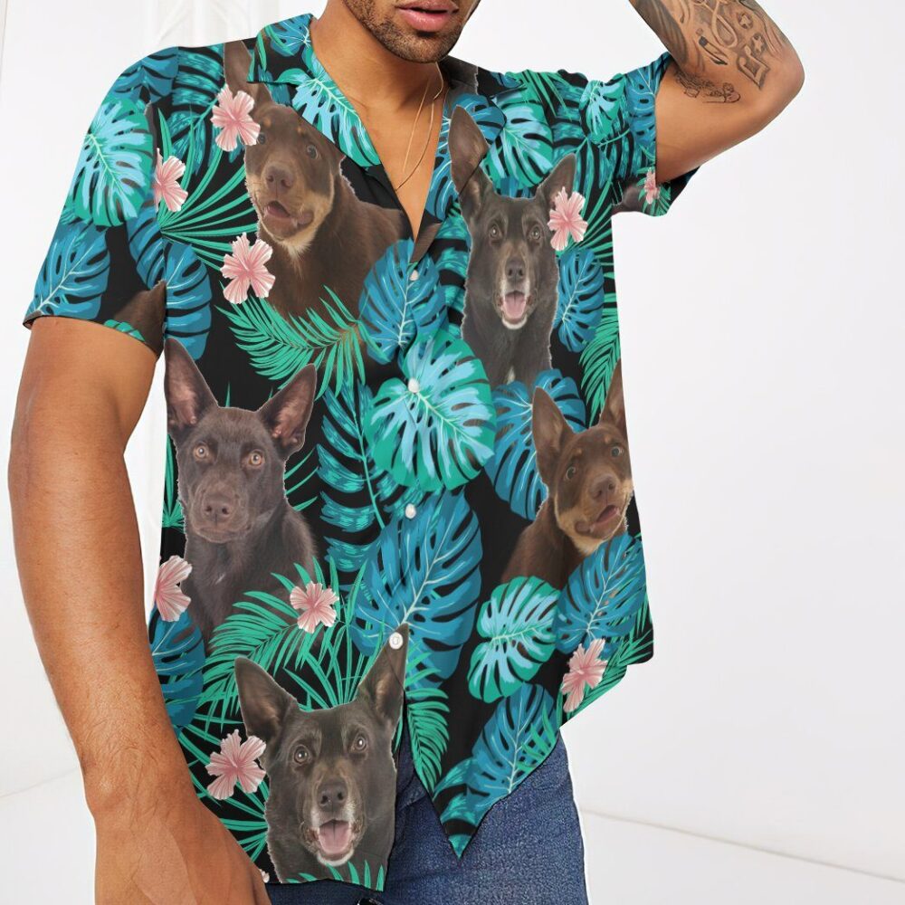 Australian Kelpie Dog Summer Custom Short Sleeve Shirt