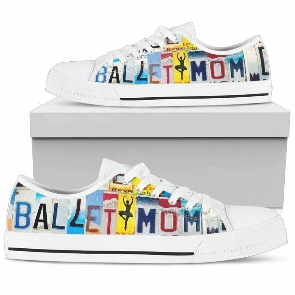 Ballet Mom Women Sneakers Style Gift Idea