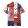bandana hawaii custom shorts sleeve shirt 5hx1c