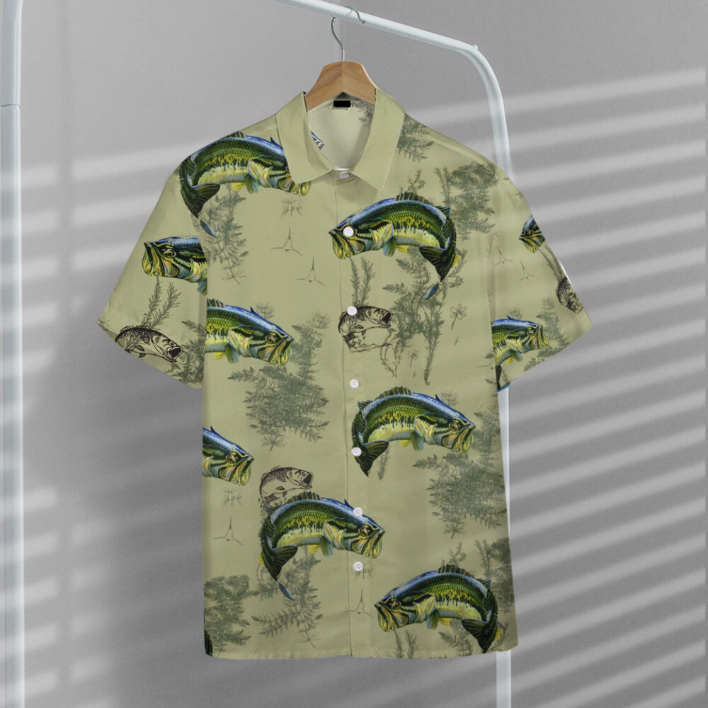 Bass Fishing Custom Short Sleeve Shirt