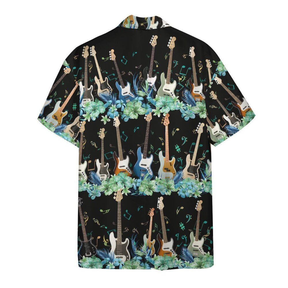 Bass Guitar Custom Hawaii Shirt