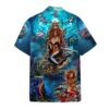 beautiful mermaid in the ocean custom short sleeve shirt toczt