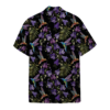 beautiful violet cornflowers and hummingbirds custom hawaii shirt 6lpwk