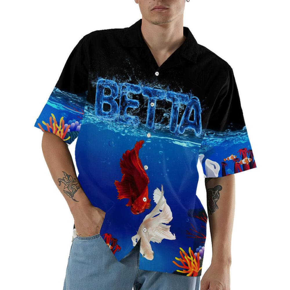 Betta Fish Hawaii Shirt