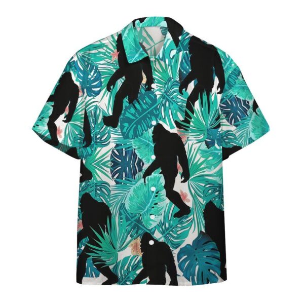 Bigfoot Tropical Custom Hawaiian Shirts For Men And Women