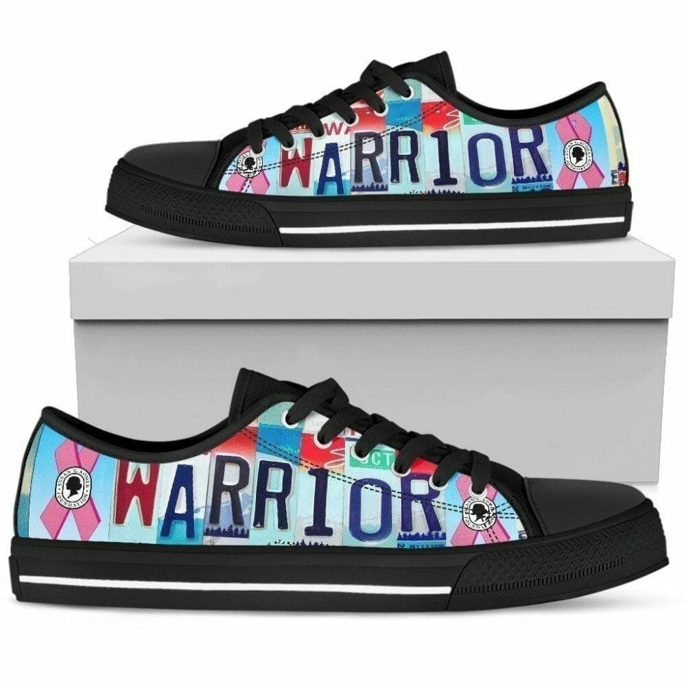 Breast Cancer Warrior Women Sneakers Style
