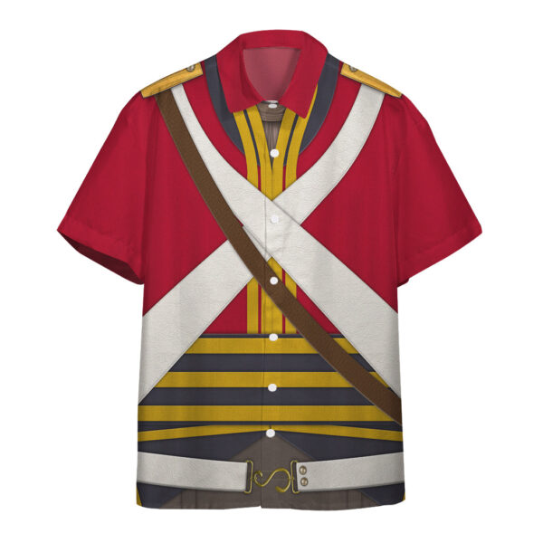 British 2nd Heavy Dragoon Custom Hawaii Shirt