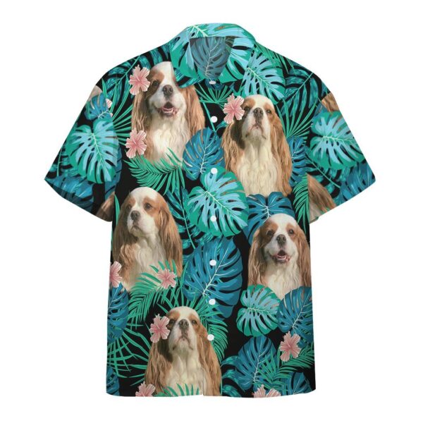 Cavalier King Charles Spaniel Dog Summer Custom Short Sleeve Shirt