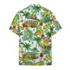 Dinosaur Surfing Custom Hawaii Shirt Xwcxx