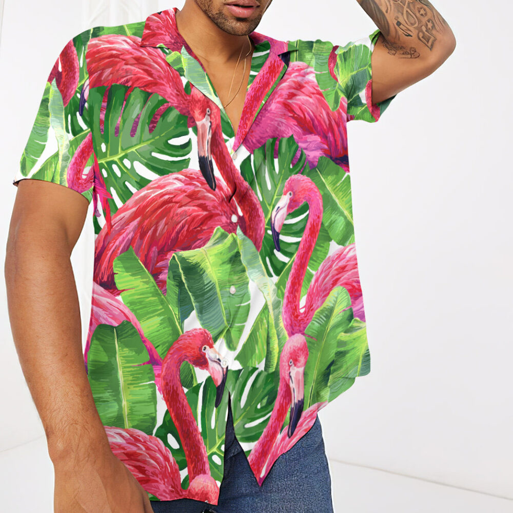 Flamingo Custom Hawaii Shirt