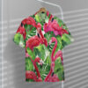 Flamingo Hawaii Shirt Zvzqb