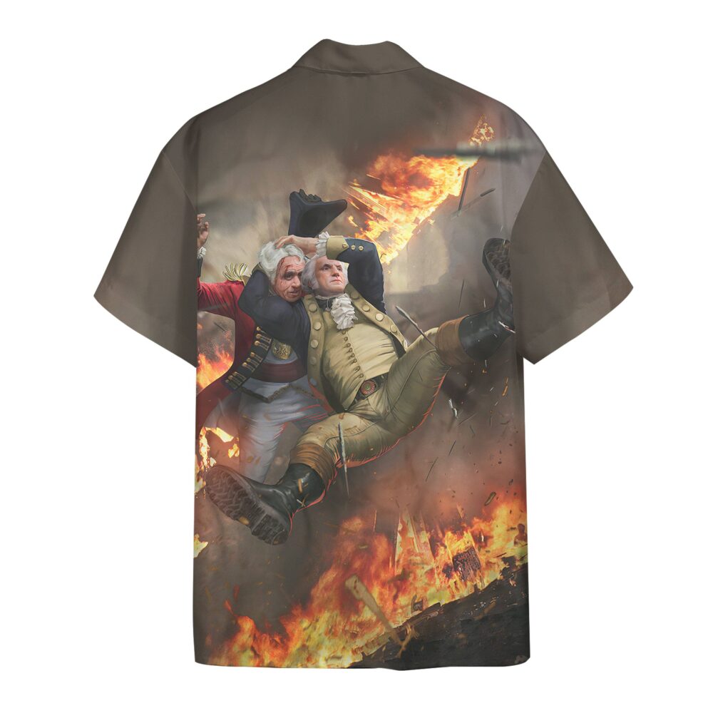 George Washington Stunner Custom Short Sleeve Shirt
