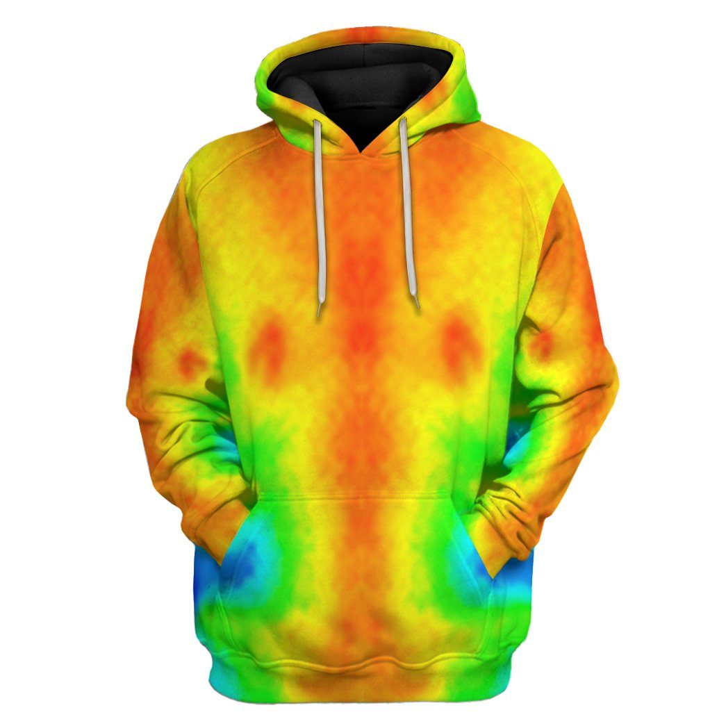 Halloween Body Temperature Hoodie Apparel