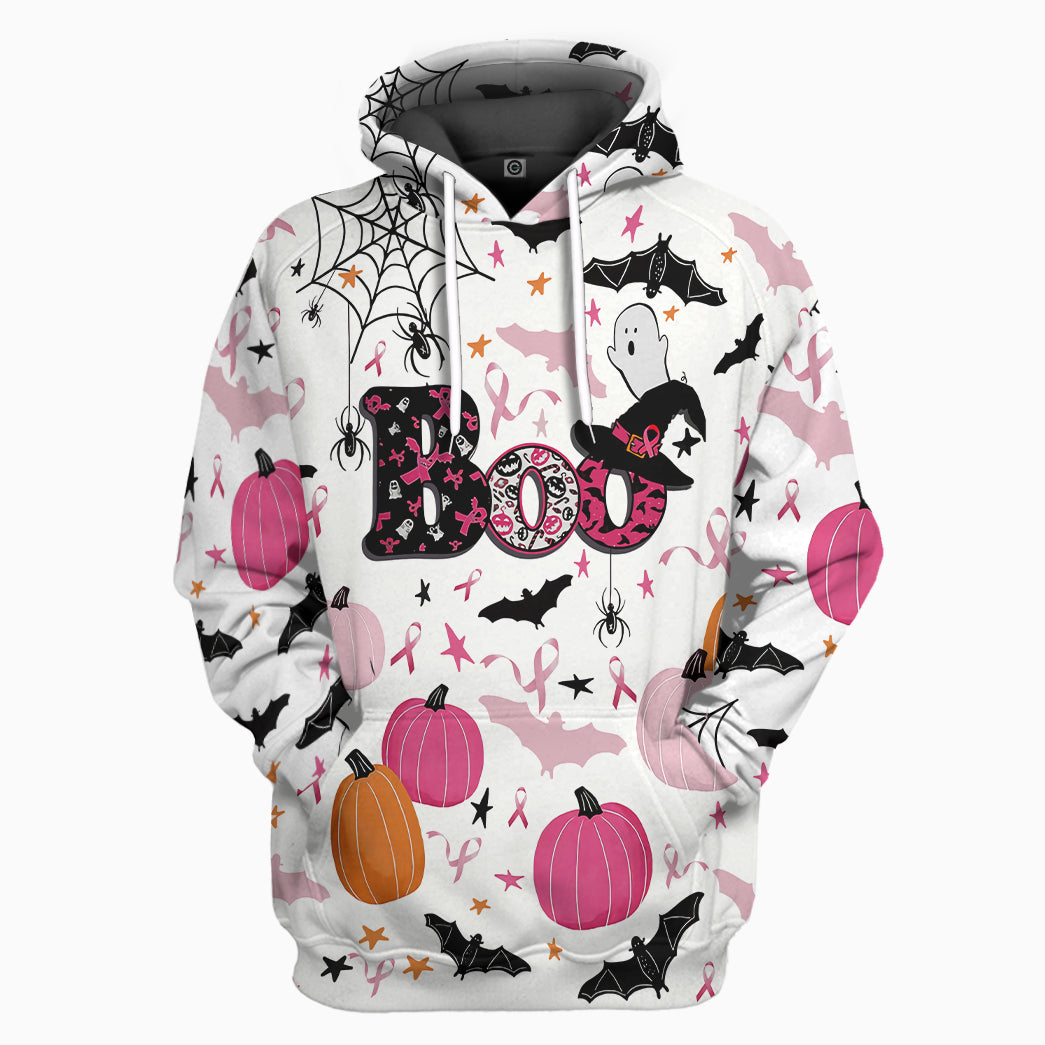 Halloween Boo All Over Print T-Shirt Hoodie Apparel