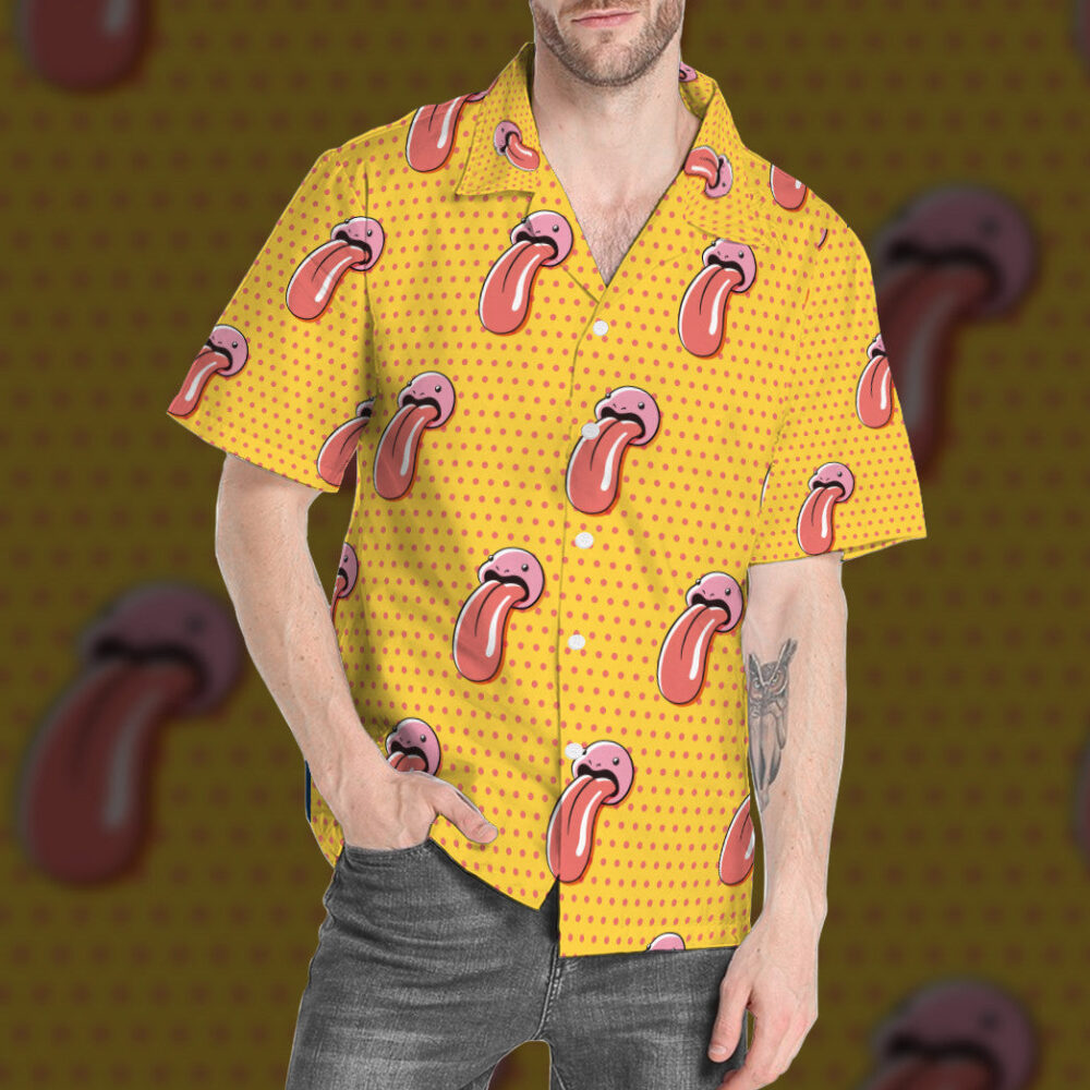 Lickitung Pokémon x Hawaii Custom Hawaiian Shirt