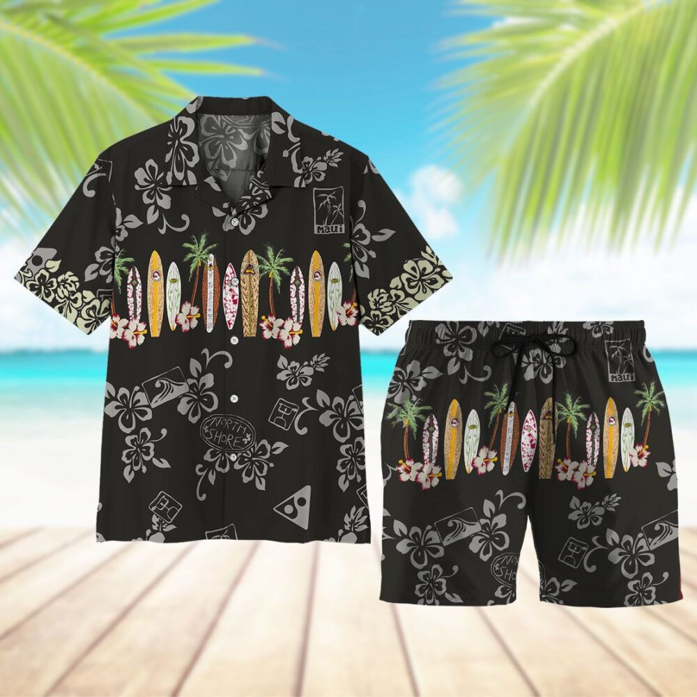 Maui Surfboard Hawaii Shirt