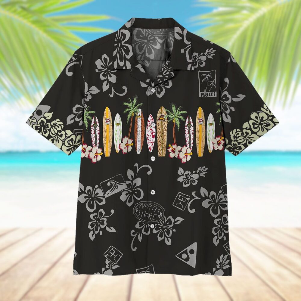 Maui Surfboard Hawaii Shirt
