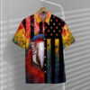 Parrot American Flag Hawaii Shirt 5Jrx9