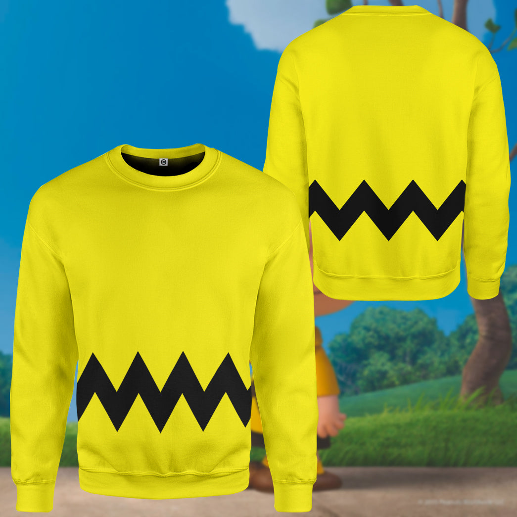 PEANUTS Charlie Brown Custom Hoodie Tshirt Apparel | Gear Fandom