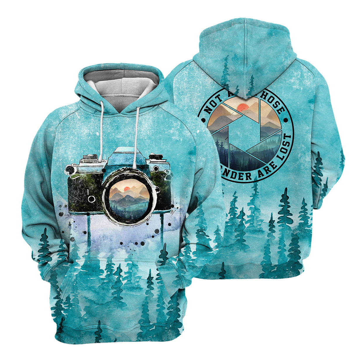 Photography Forest Unique All Over Print T-Shirt Hoodie Gift Ideas