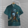 pirate shark custom hawaii shirt zvtz8