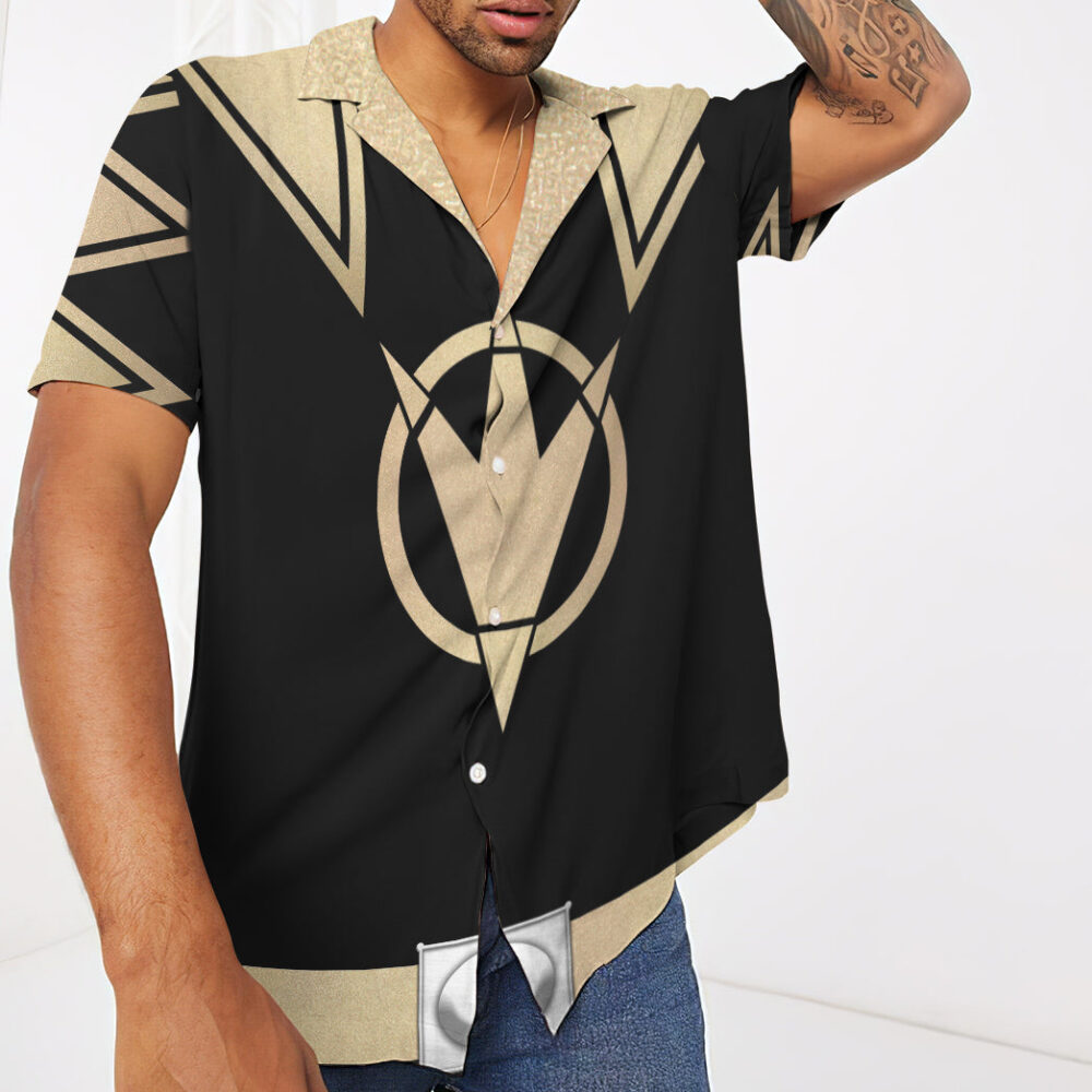 Power Ranger Black Dino Thunder Hawaii Shirt