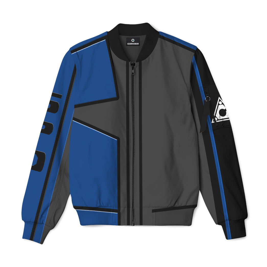 Power Rangers SPD Blue Uniform Custom Bomber Jacket