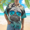 Pug Summer Vibe Hawaii Shirt Htdqs