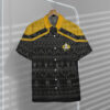 star trek picard 2020 yellow ugly christmas custom hawaii shirt ell07