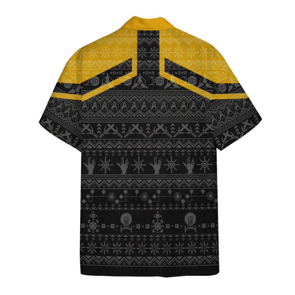 Star Trek Picard 2020 Yellow Ugly Christmas Custom Hawaii Shirt