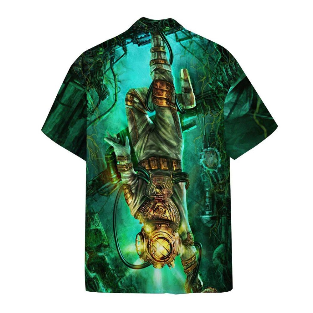 Steampunk Diver Custom Short Sleeve Shirt