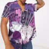Tasseography Tarot Zodiac Divination Custom Short Sleeve Shirt 97Nz4