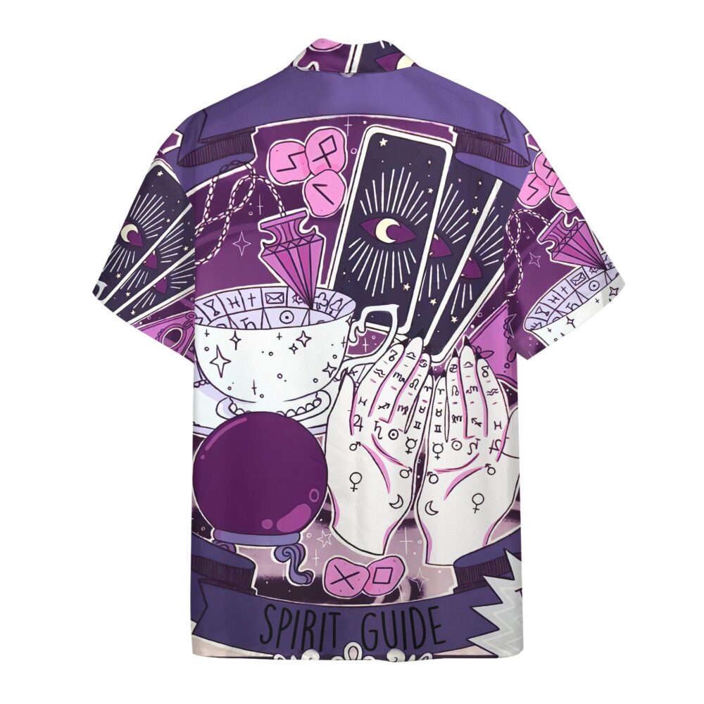 Tasseography Tarot Zodiac Divination Custom Short Sleeve Shirt